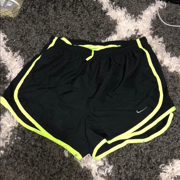 Nike Pants - Nike Black & Yellow Shorts